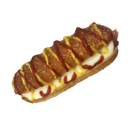 のび〜るチーズホットドッグ