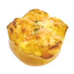 明太チーズのロールパン