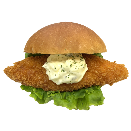 白身魚の具沢山タルタルバーガー