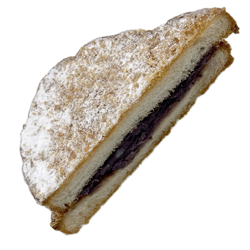 揚げ粒あんサンド