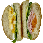 フォカッチャサンド ベーコン&Wたまご