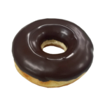 ふんわりリングドーナツ（チョコ）