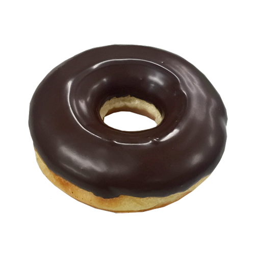 ふんわりリングドーナツ（チョコ）