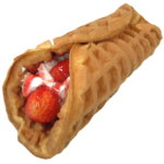 ふわふわワッフル（ダブルストロベリー）